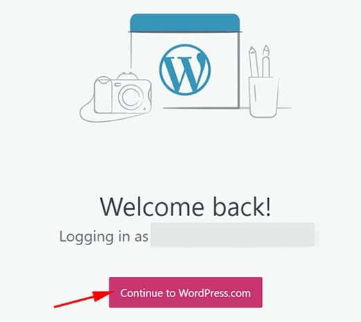 continue to wordpress hindi