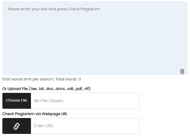 Duplichecker free Plagiarism checker tool