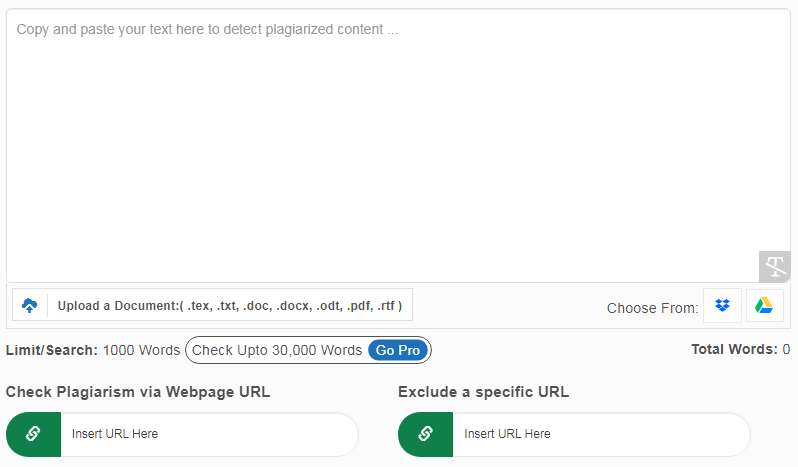 Small SEO Tools free Plagiarism checker