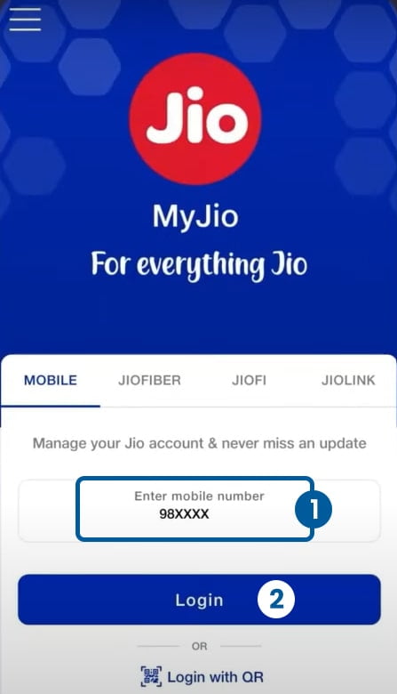 my jio aap se sim owner ka naam pata kare